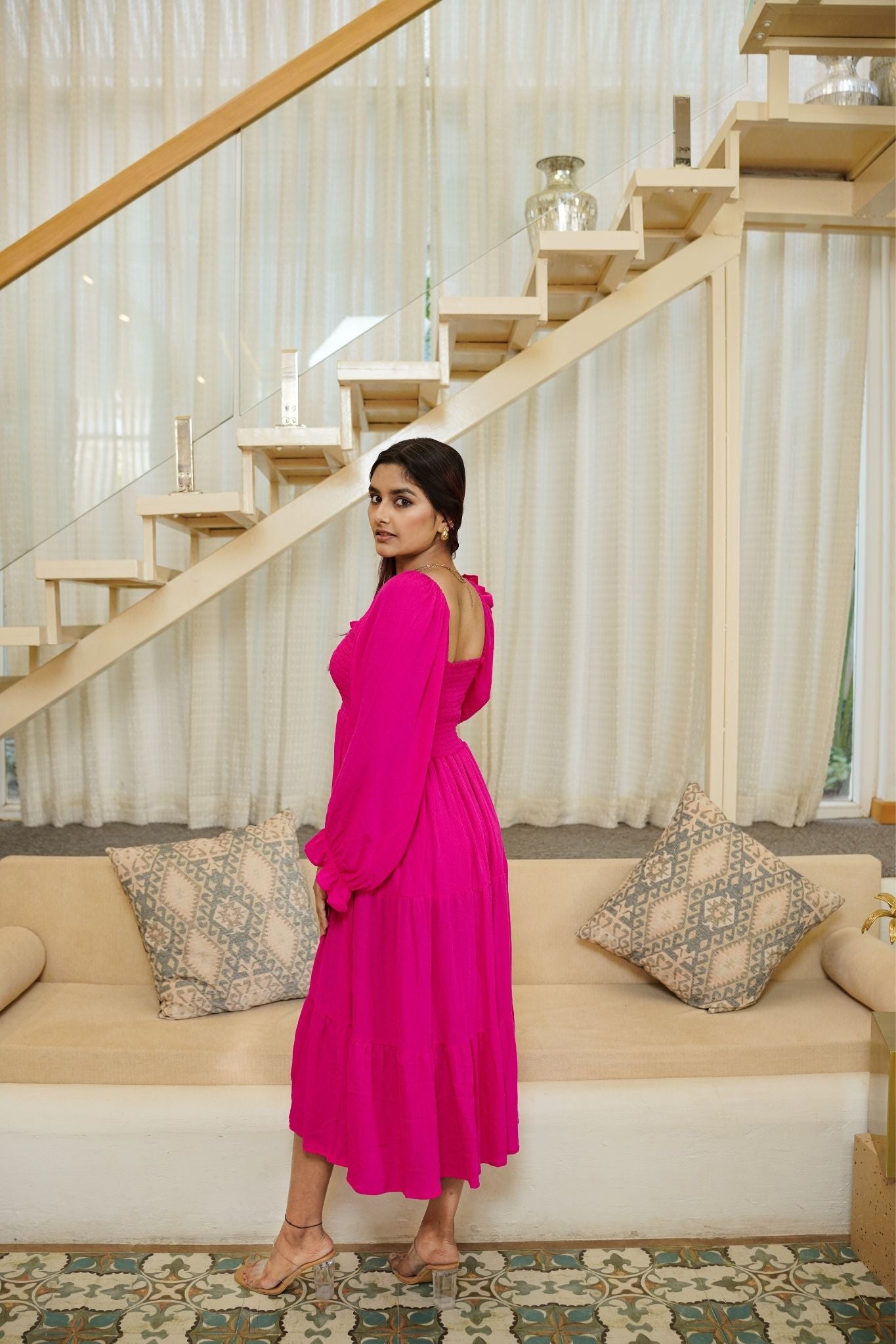Fuchsia Maxi Dress