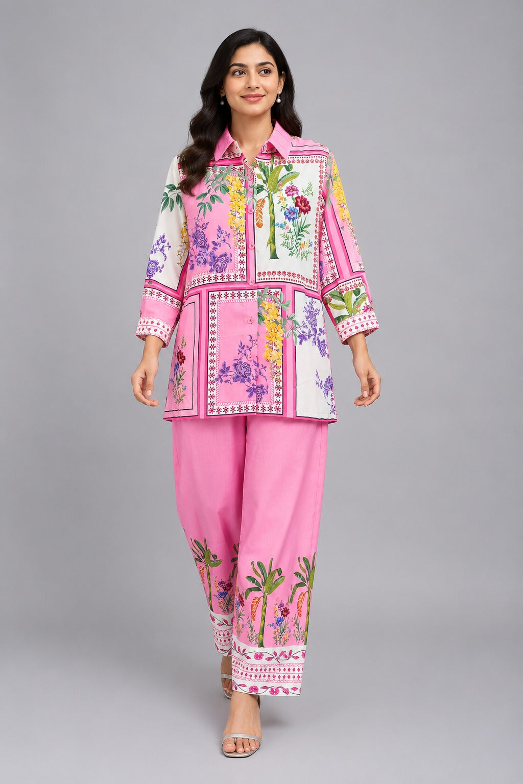 Rosy Boxy Co-ord Set